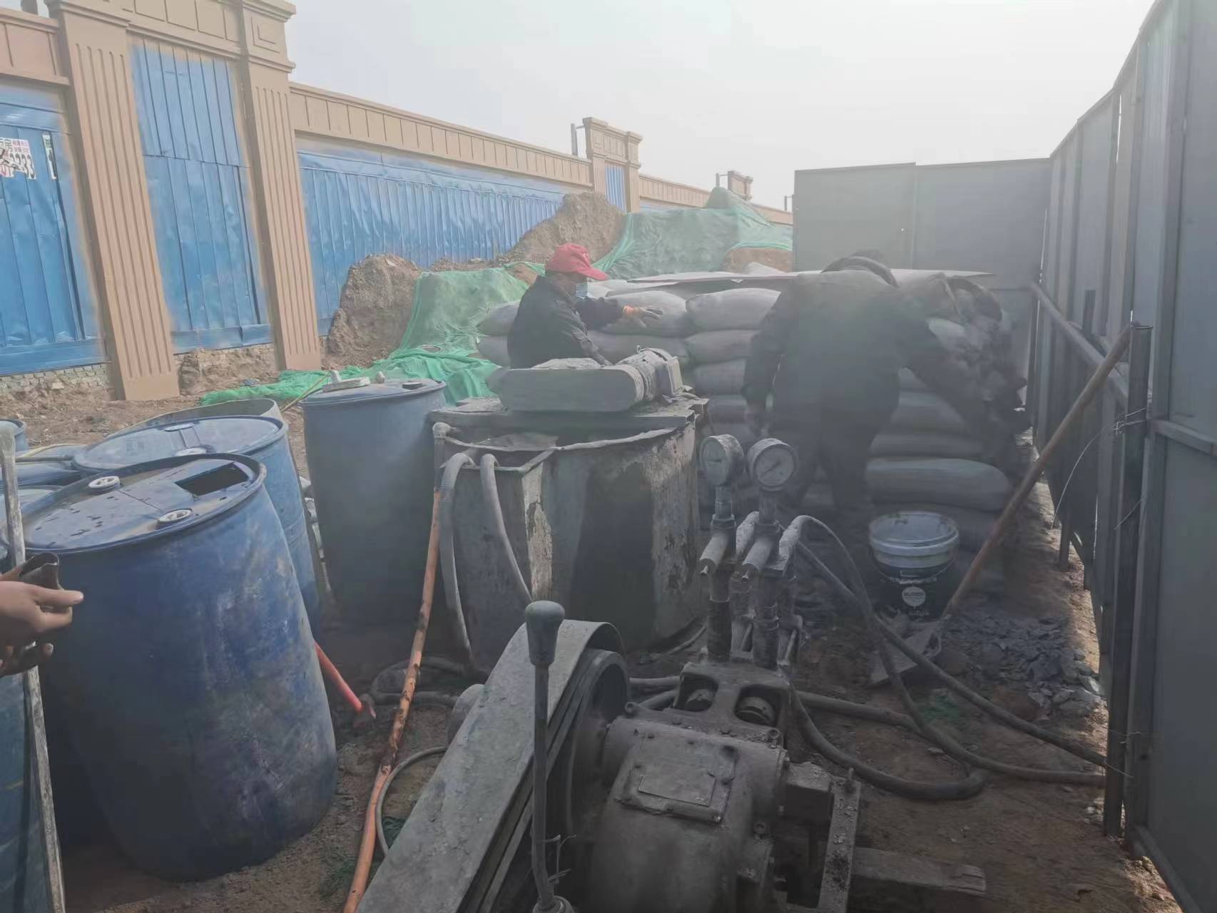 谢岗镇地基沉降注浆加固